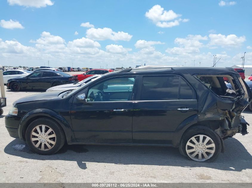 2008 Ford Taurus X Limited VIN: 1FMDK03W08GA43652 Lot: 39726112