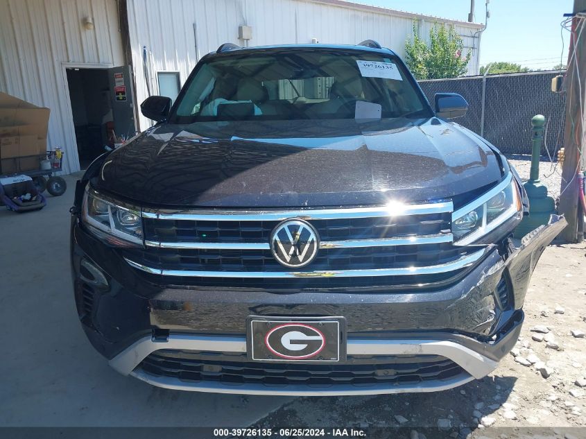 2021 Volkswagen Atlas 3.6L V6 Se W/Technology VIN: 1V2JR2CA7MC547604 Lot: 39726135