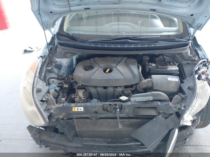 2012 Hyundai Elantra Gls/Limited VIN: KMHDH4AE9CU439461 Lot: 39726147