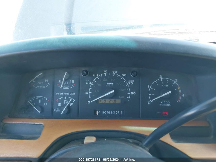 1996 Ford F350 VIN: 1FTJW35F9TEB06634 Lot: 39726173