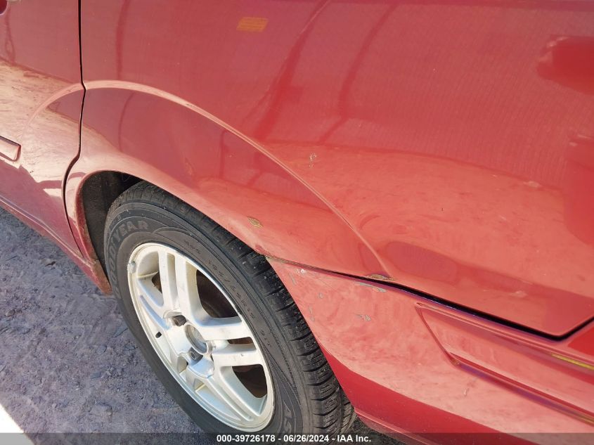 2001 Ford Focus Se VIN: 1FAFP34P11W127357 Lot: 39726178