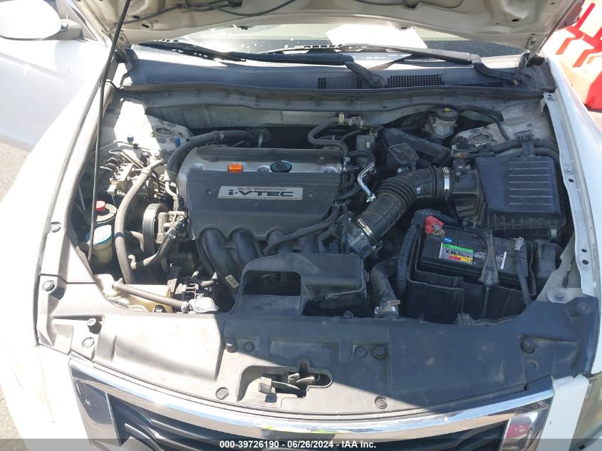 2009 Honda Accord 2.4 Lx VIN: 1HGCP26399A022996 Lot: 39726190