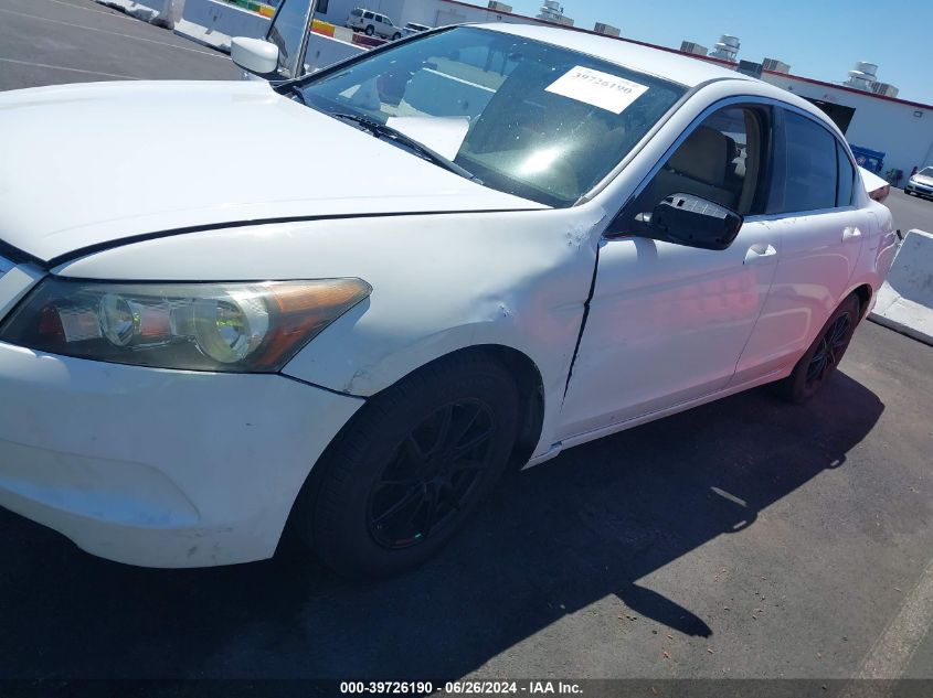 2009 Honda Accord 2.4 Lx VIN: 1HGCP26399A022996 Lot: 39726190