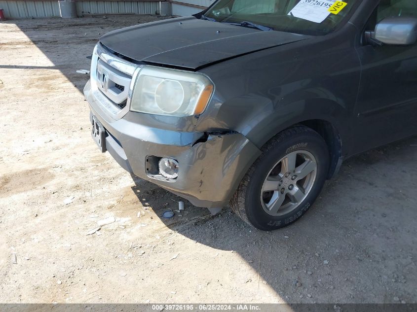 2009 Honda Pilot Ex-L VIN: 5FNYF48629B011999 Lot: 39726195