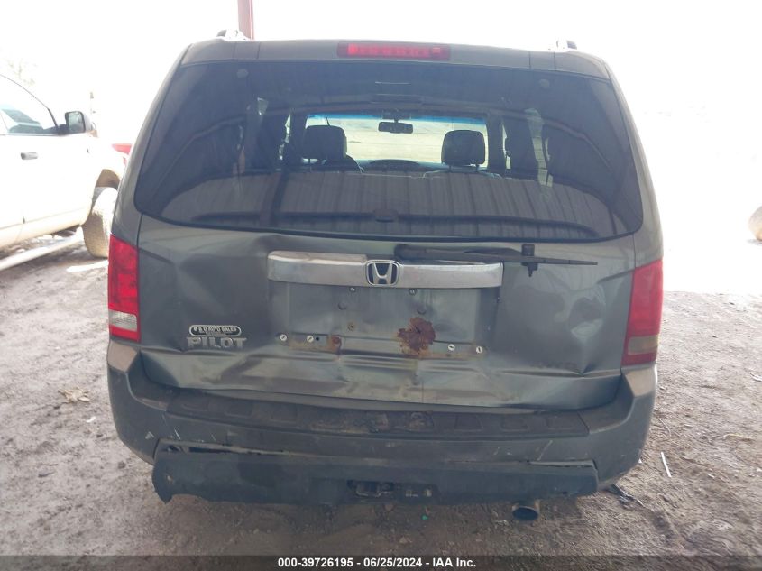 2009 Honda Pilot Ex-L VIN: 5FNYF48629B011999 Lot: 39726195