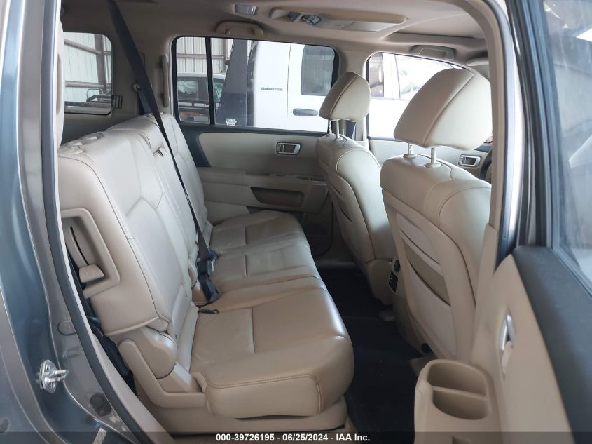 2009 Honda Pilot Ex-L VIN: 5FNYF48629B011999 Lot: 39726195