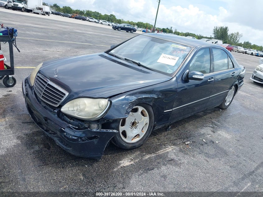 2003 Mercedes-Benz S 500 VIN: WDBNG84J33A361237 Lot: 39726200