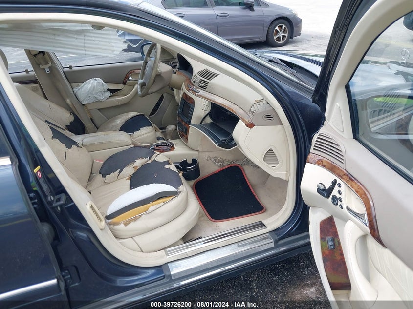 2003 Mercedes-Benz S 500 VIN: WDBNG84J33A361237 Lot: 39726200
