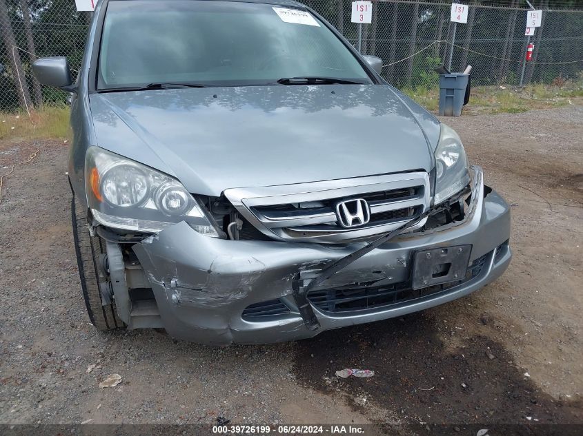 2007 Honda Odyssey Ex-L VIN: 5FNRL38757B126304 Lot: 39726199