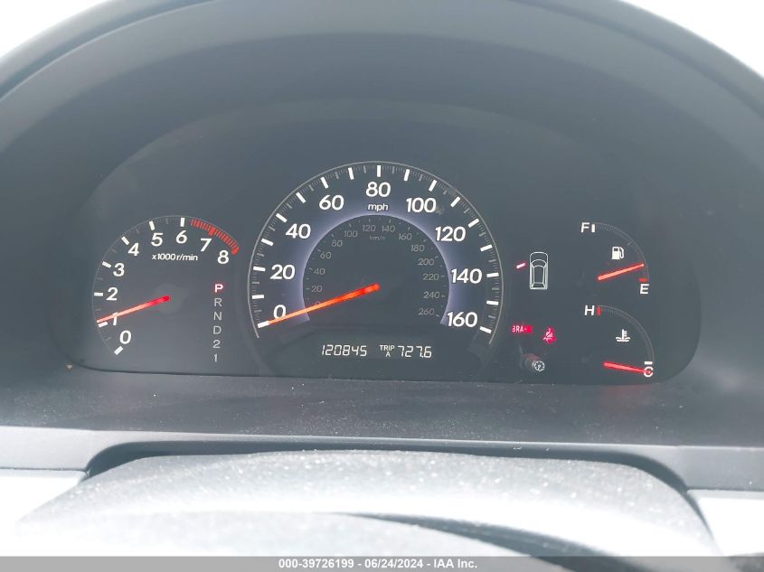 2007 Honda Odyssey Ex-L VIN: 5FNRL38757B126304 Lot: 39726199