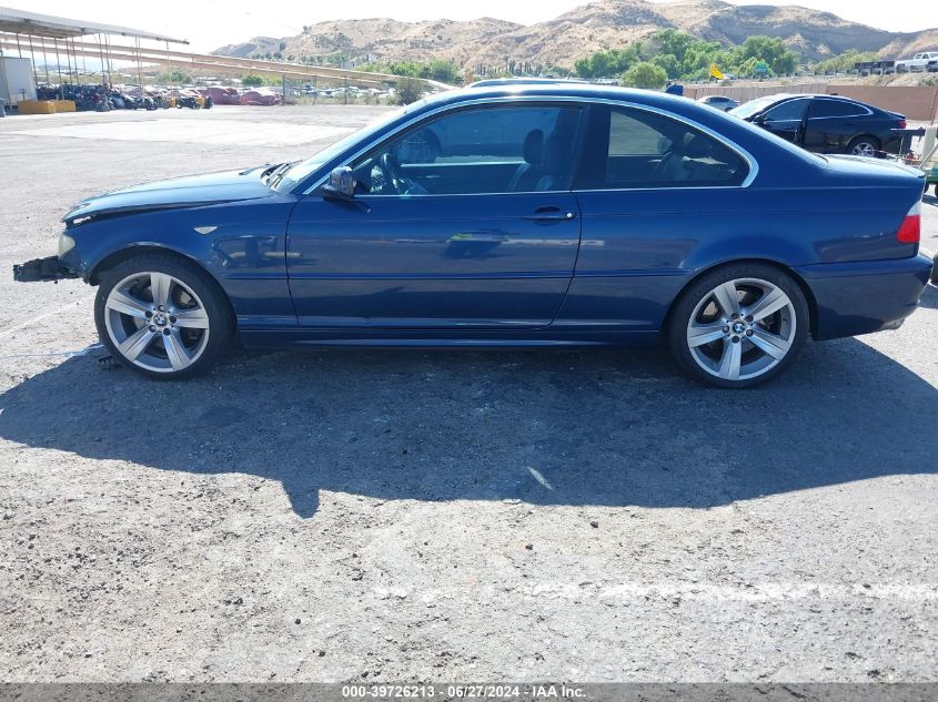 2006 BMW 330Ci VIN: WBABD53486PE10196 Lot: 39726213