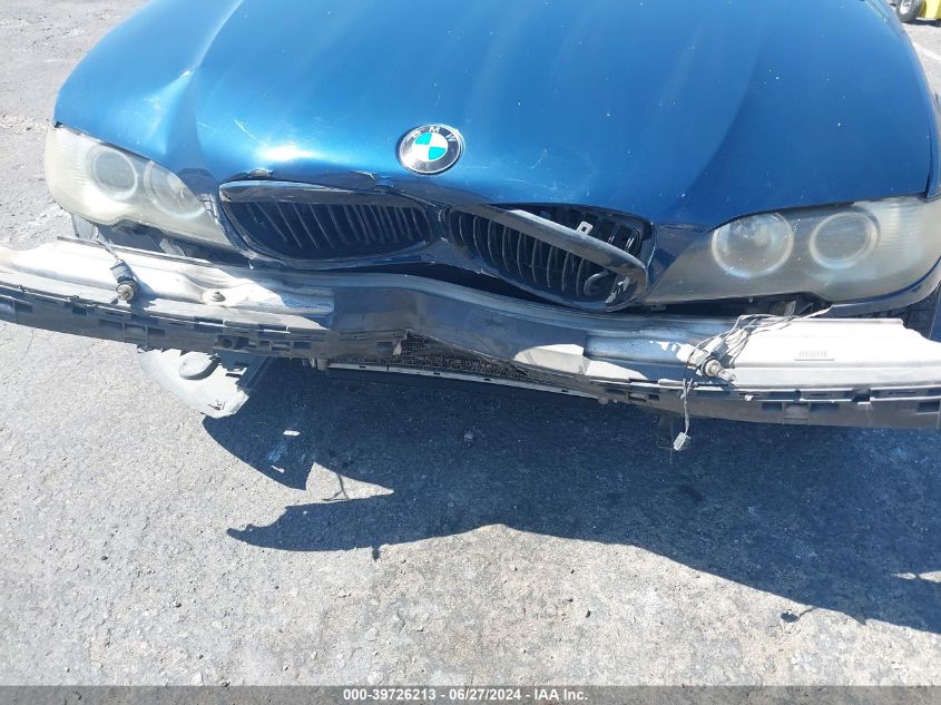 2006 BMW 330Ci VIN: WBABD53486PE10196 Lot: 39726213