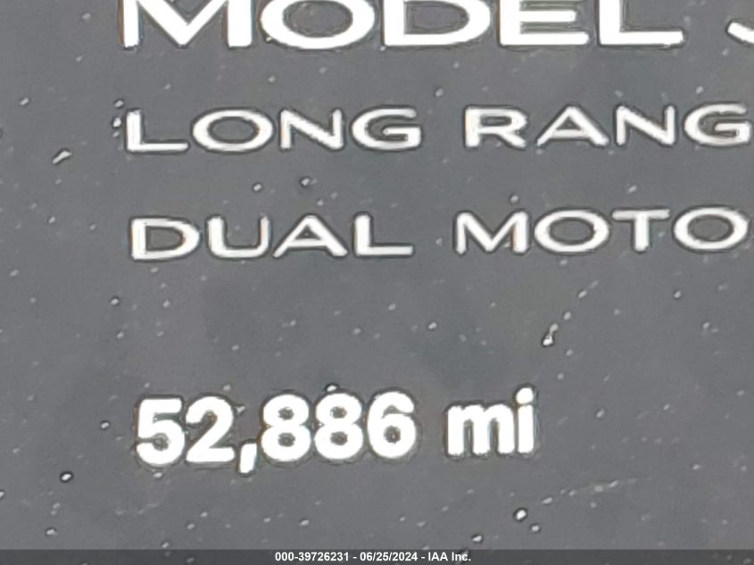 2022 Tesla Model 3 VIN: 5YJ3E1EB8NF274490 Lot: 39726231