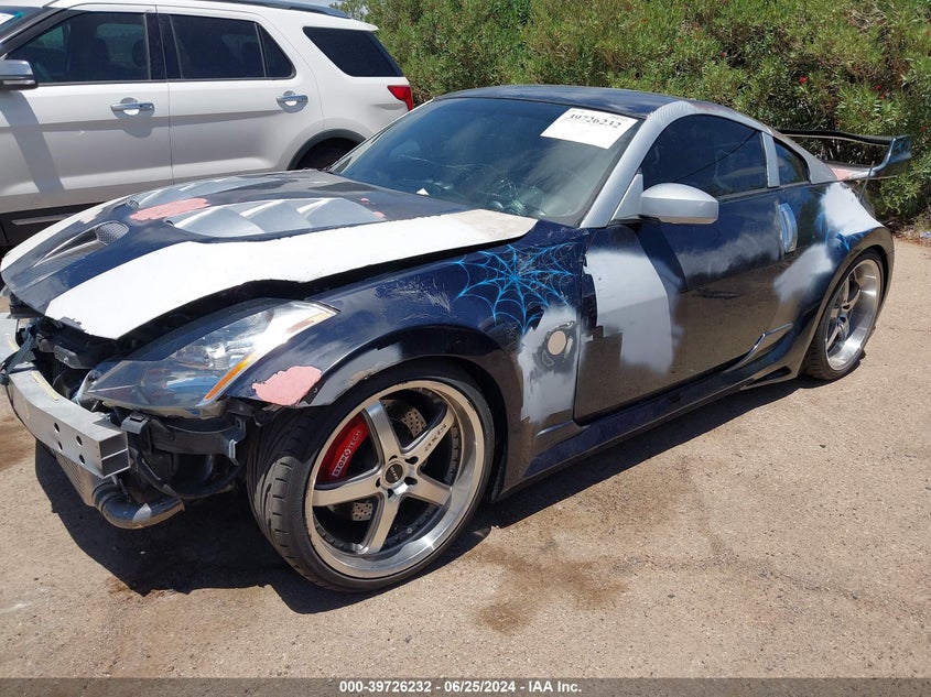 2003 Nissan 350Z Coupe VIN: JN1AZ34D23T112894 Lot: 39726232