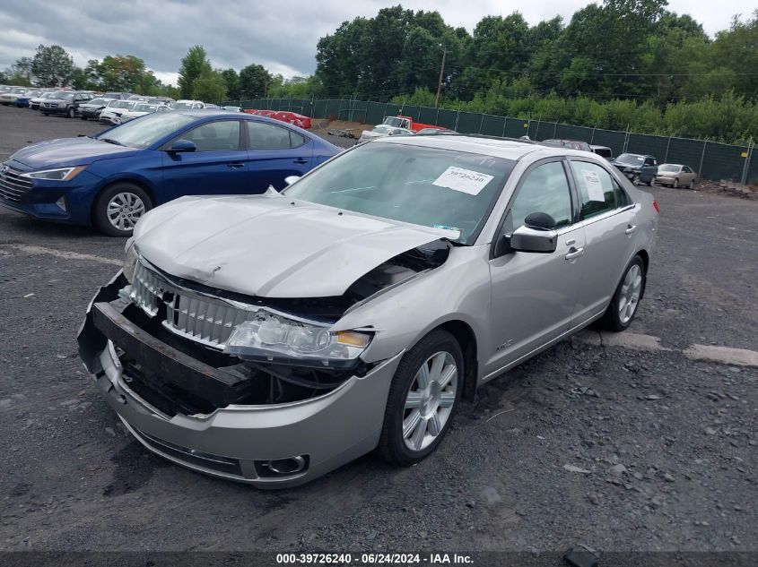 2008 Lincoln Mkz VIN: 3LNHM26T78R613275 Lot: 39726240