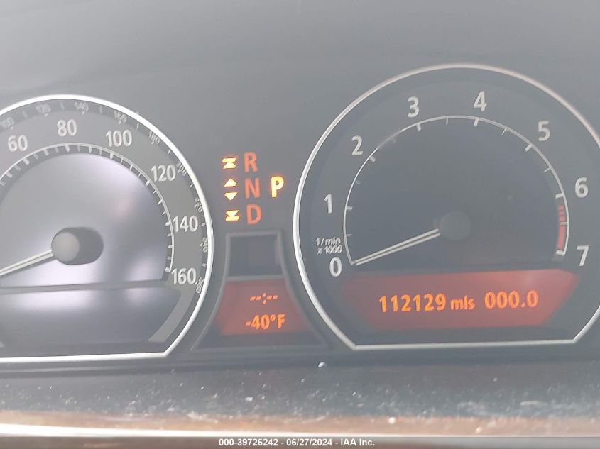 2008 BMW 750Li VIN: WBAHN83578DT81230 Lot: 39726242