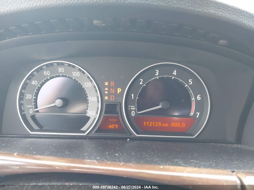 2008 BMW 750Li VIN: WBAHN83578DT81230 Lot: 39726242