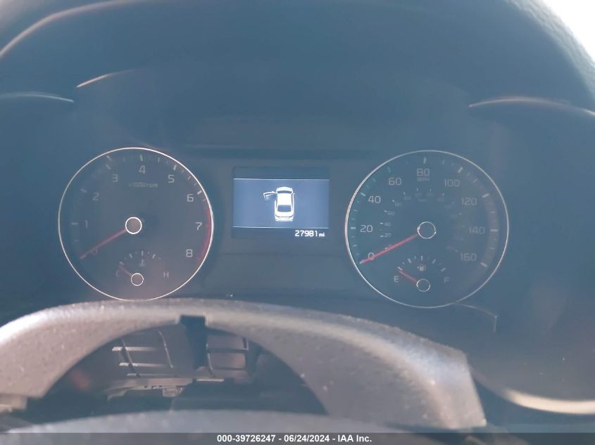 2019 Kia Forte Lxs VIN: 3KPF24AD2KE133253 Lot: 39726247