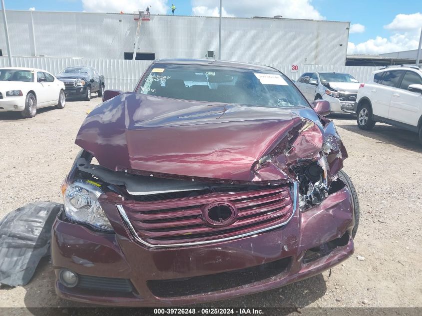 2008 Toyota Avalon Xl/Xls/Touring/Limited VIN: 4T1BK36B68U255653 Lot: 39726248