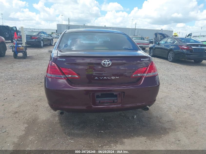 2008 Toyota Avalon Xl/Xls/Touring/Limited VIN: 4T1BK36B68U255653 Lot: 39726248