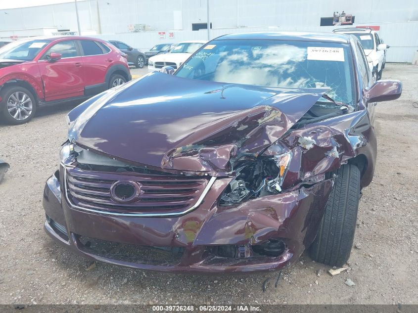 2008 Toyota Avalon Xl/Xls/Touring/Limited VIN: 4T1BK36B68U255653 Lot: 39726248