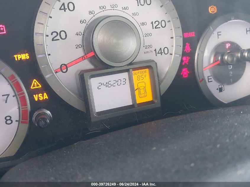 2011 Honda Pilot Ex-L VIN: 5FNYF3H53BB050933 Lot: 39726249