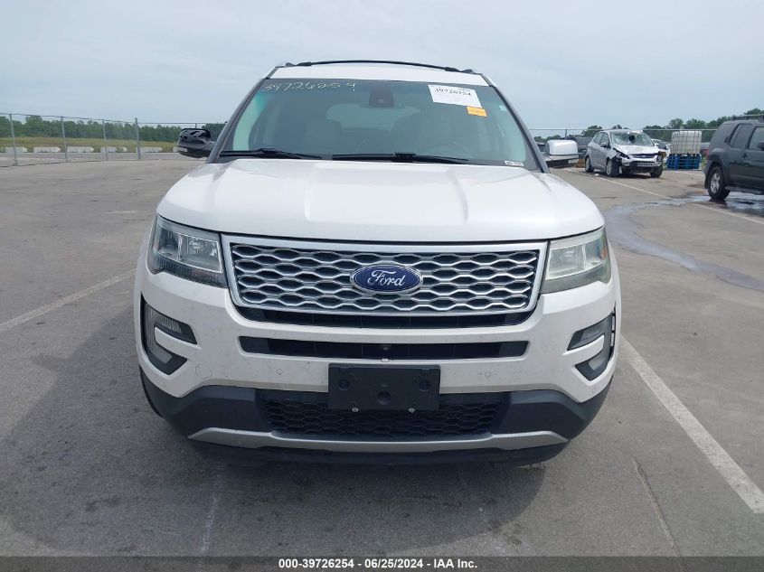 2016 Ford Explorer Platinum VIN: 1FM5K8HTXGGA56019 Lot: 39726254