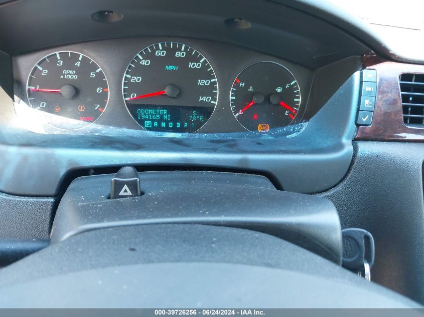 2011 Chevrolet Impala Lt VIN: 2G1WB5EK6B1195128 Lot: 39726256