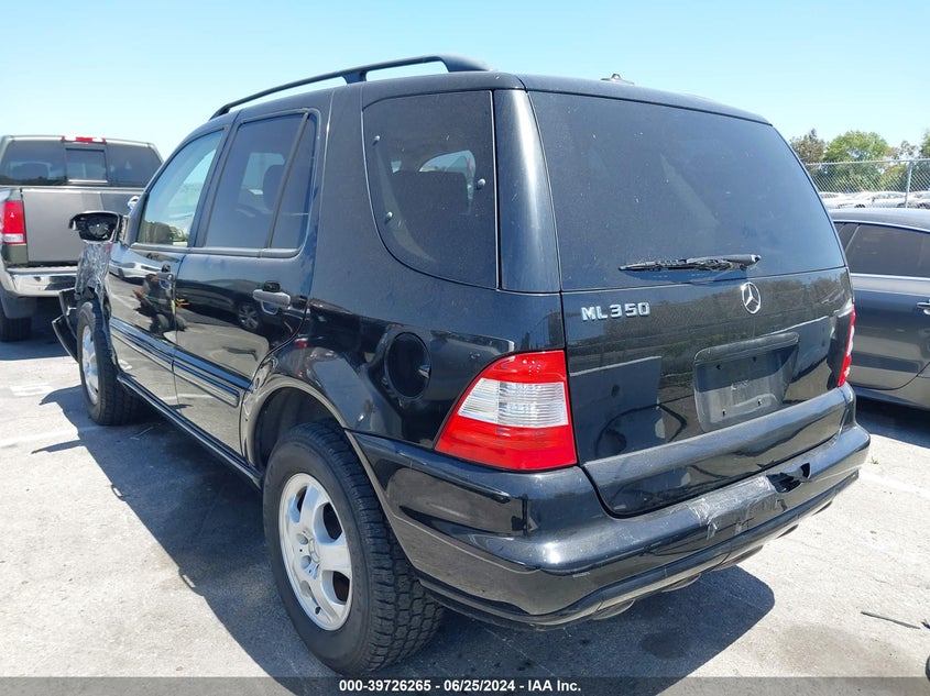 2003 Mercedes-Benz Ml 350 VIN: 4JGAB57EX3A421750 Lot: 39726265