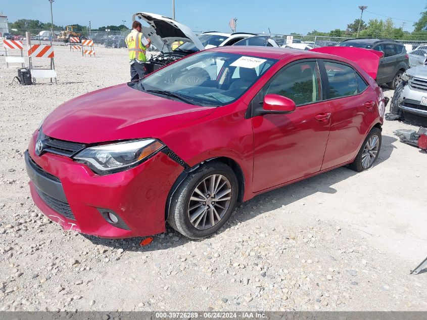 2T1BURHE3FC343224 2015 TOYOTA COROLLA - Image 2