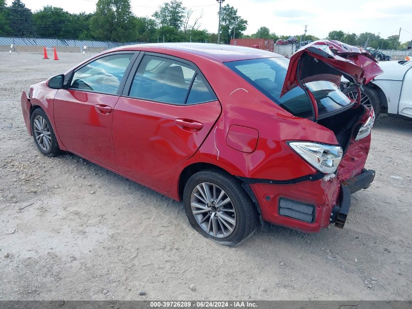 2015 TOYOTA COROLLA LE PLUS - 2T1BURHE3FC343224