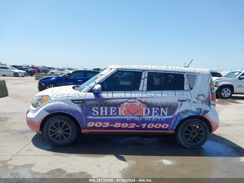 2010 Kia Soul + VIN: KNDJT2A29A7070483 Lot: 39726295