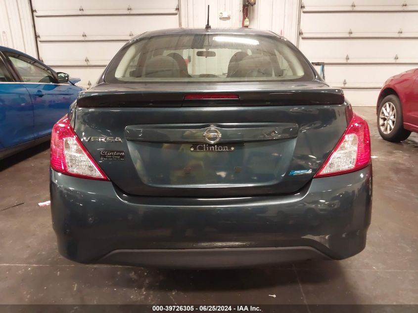 2016 Nissan Versa 1.6 S+ VIN: 3N1CN7AP2GL878533 Lot: 39726305