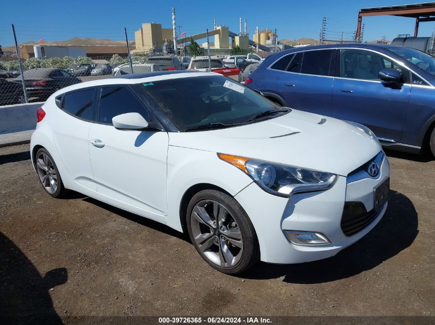 2015 Hyundai Veloster VIN: KMHTC6AD8FU228771 Lot: 39726365