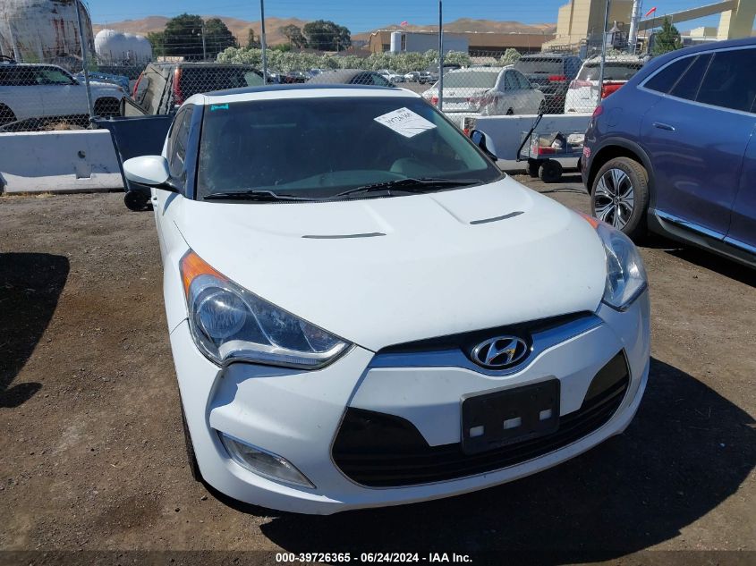 2015 Hyundai Veloster VIN: KMHTC6AD8FU228771 Lot: 39726365