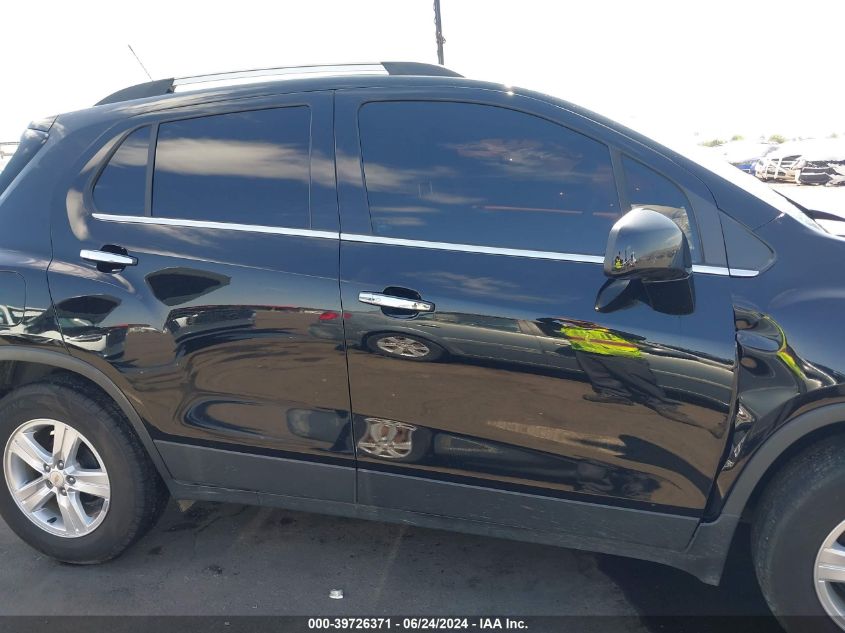 2019 Chevrolet Trax Lt VIN: KL7CJLSB6KB880863 Lot: 39726371