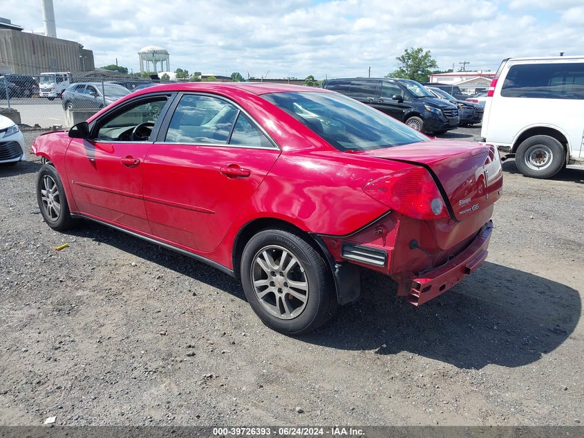 2006 Pontiac G6 VIN: 1G2ZG558064121910 Lot: 39726393
