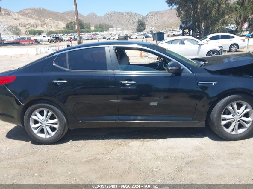 2013 Kia Optima Lx VIN: 5XXGM4A75DG215917 Lot: 39726403