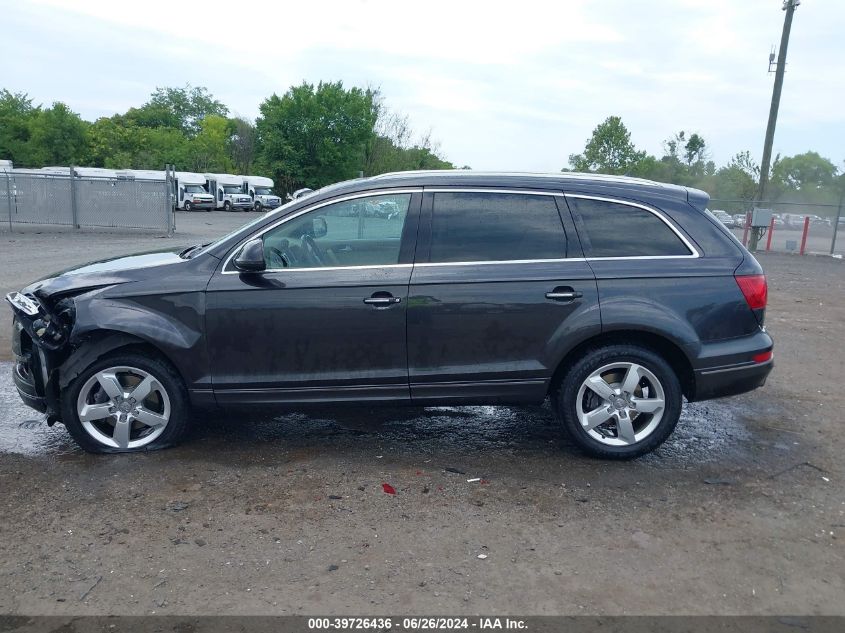 2015 Audi Q7 3.0T Premium VIN: WA1LGAFE2FD013135 Lot: 39726436