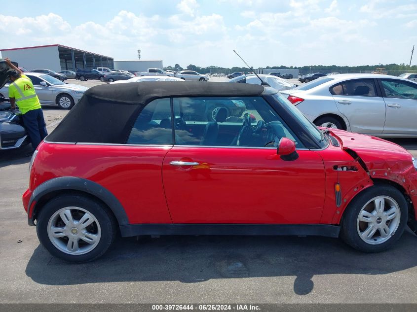 2007 Mini Cooper VIN: WMWRF33567TG17569 Lot: 39726444