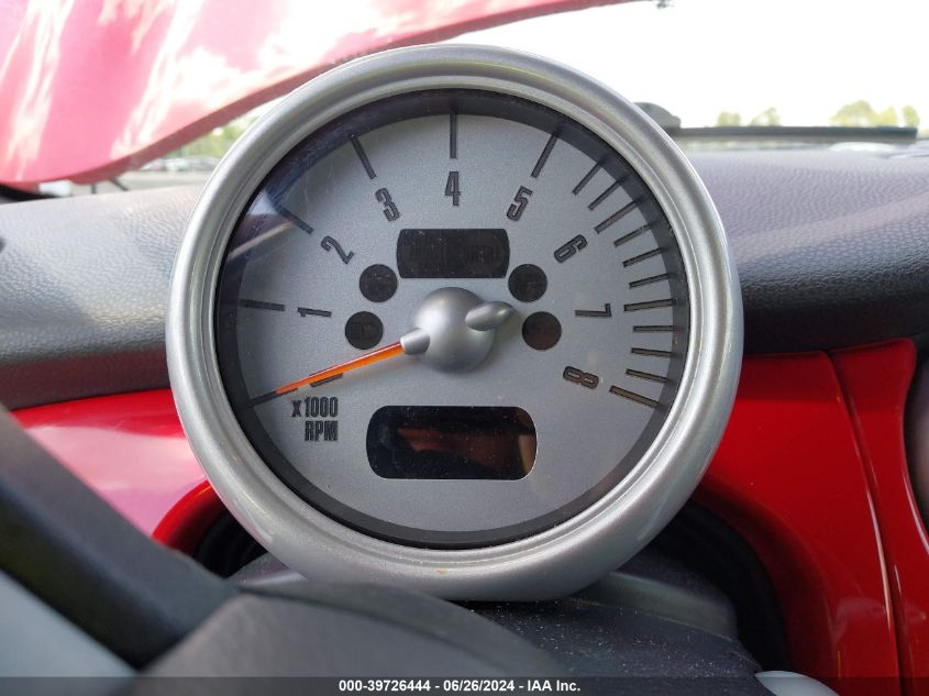 2007 Mini Cooper VIN: WMWRF33567TG17569 Lot: 39726444