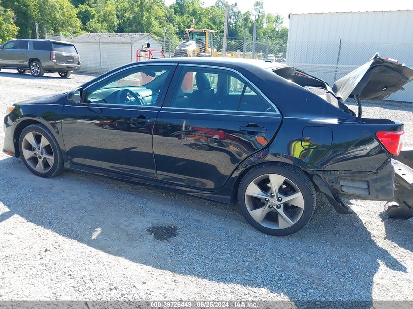 2012 Toyota Camry VIN: 41BFK14T1BF1FK6CU Lot: 39726449