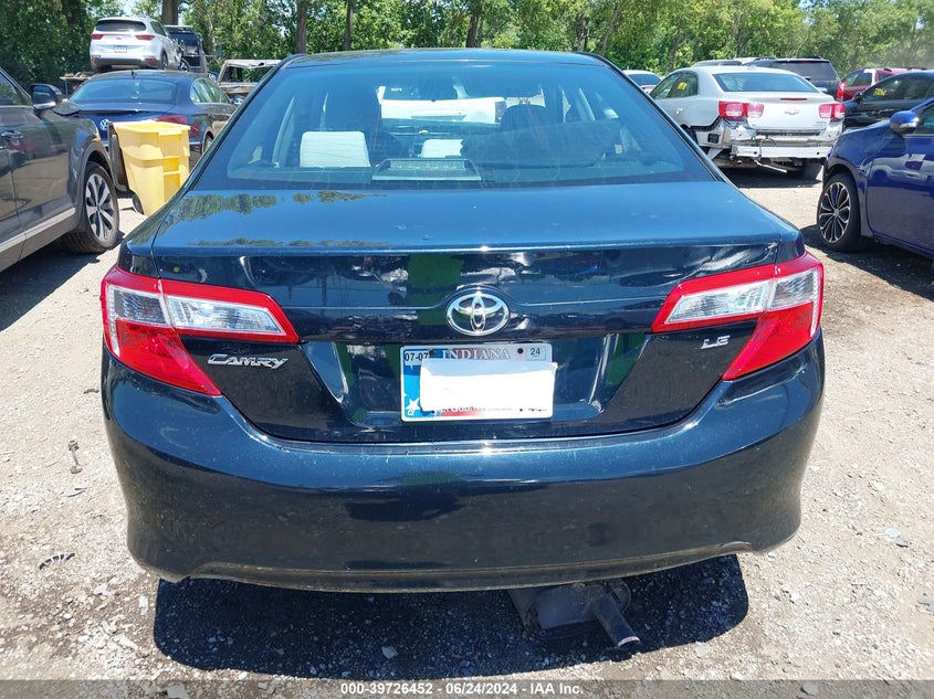 2014 Toyota Camry Le VIN: 4T4BF1FK5ER437242 Lot: 39726452