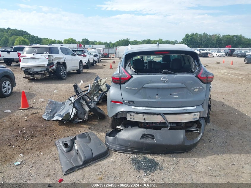 2023 Nissan Murano Platinum VIN: 5N1AZ2DJ8PC134879 Lot: 39726455
