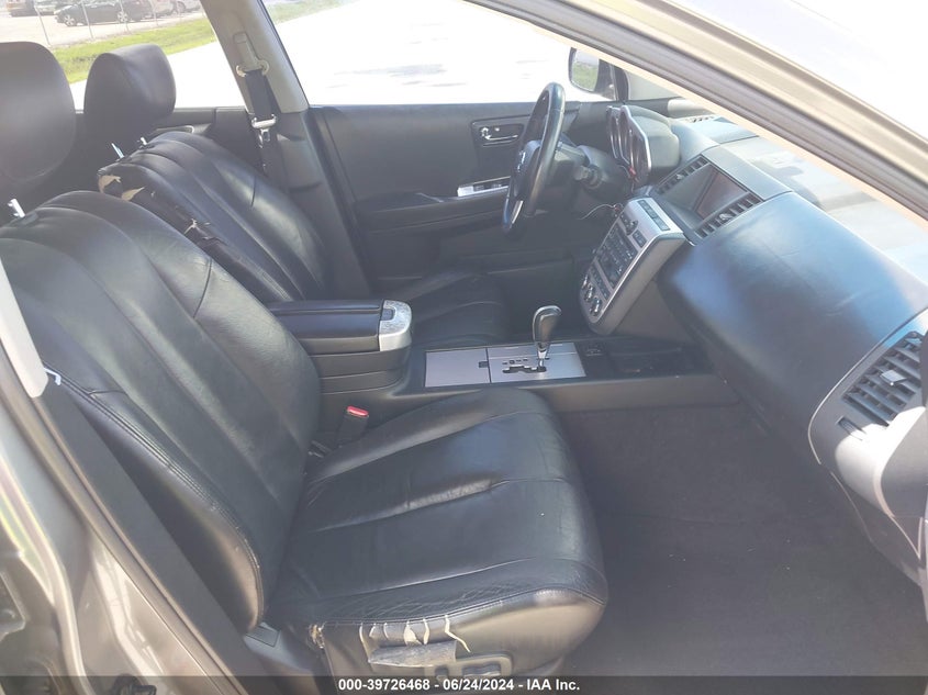 2006 Nissan Murano Sl VIN: JN8AZ08T06W428640 Lot: 39726468