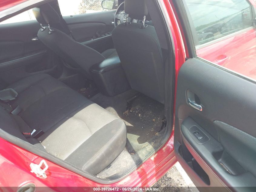 2013 Dodge Avenger Se VIN: 1C3CDZAB2DN657921 Lot: 39726472