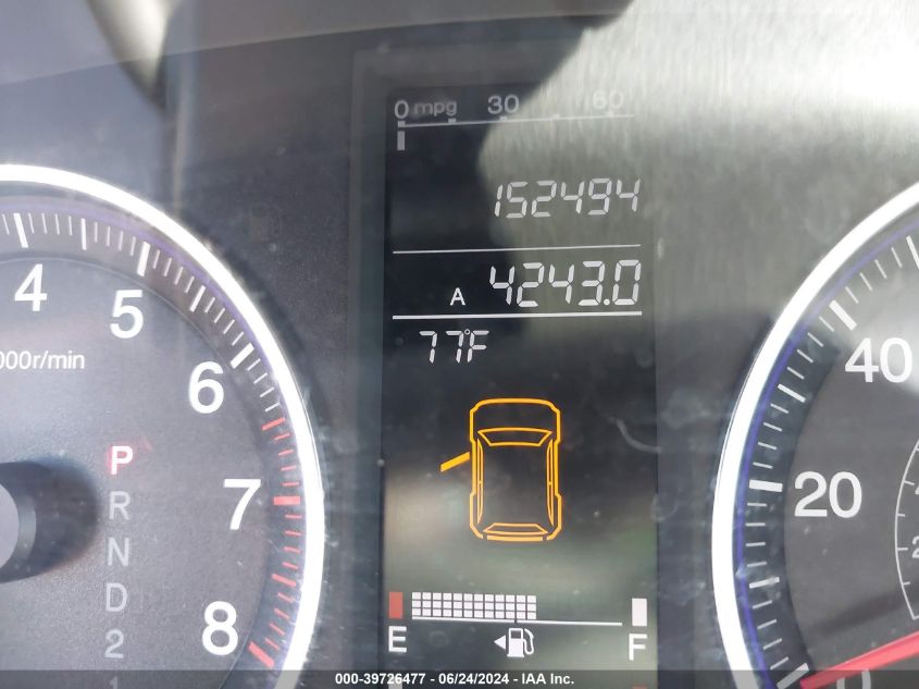 2008 Honda Cr-V Ex-L VIN: JHLRE48728C059792 Lot: 39726477