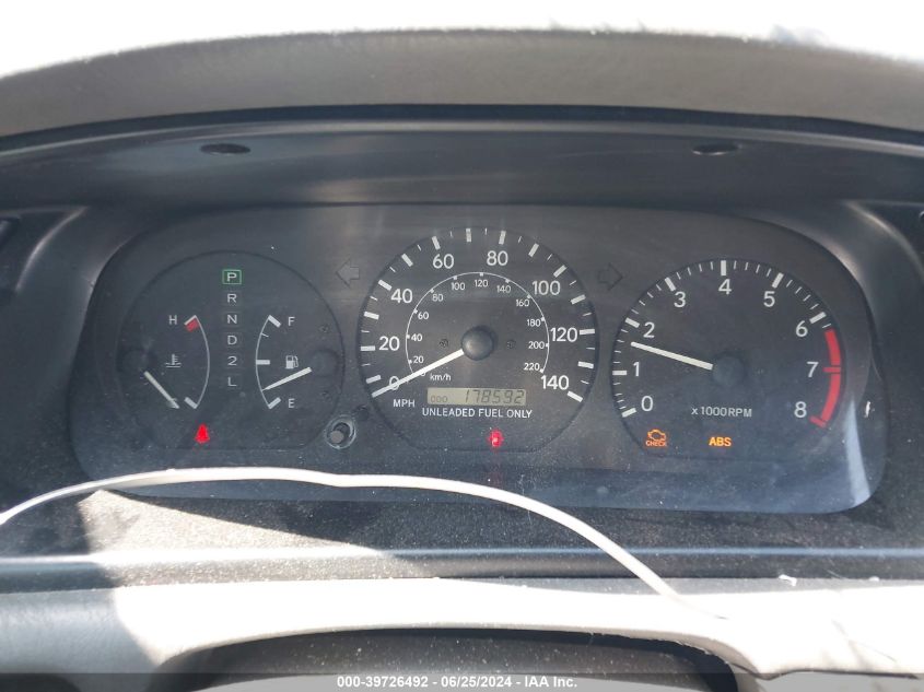 2000 Toyota Camry Le VIN: JT2BG22K2Y0419891 Lot: 39726492