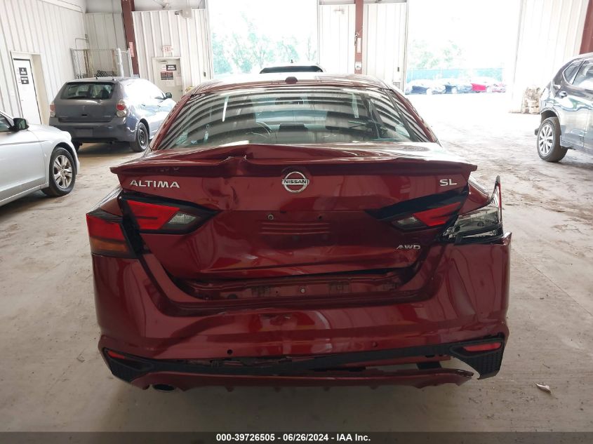 2020 Nissan Altima Sl Intelligent Awd VIN: 1N4BL4EW5LC197146 Lot: 39726505