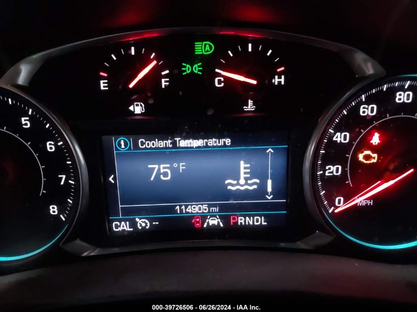 2020 Chevrolet Equinox Awd Lt 1.5L Turbo VIN: 2GNAXUEV4L6172871 Lot: 39726506